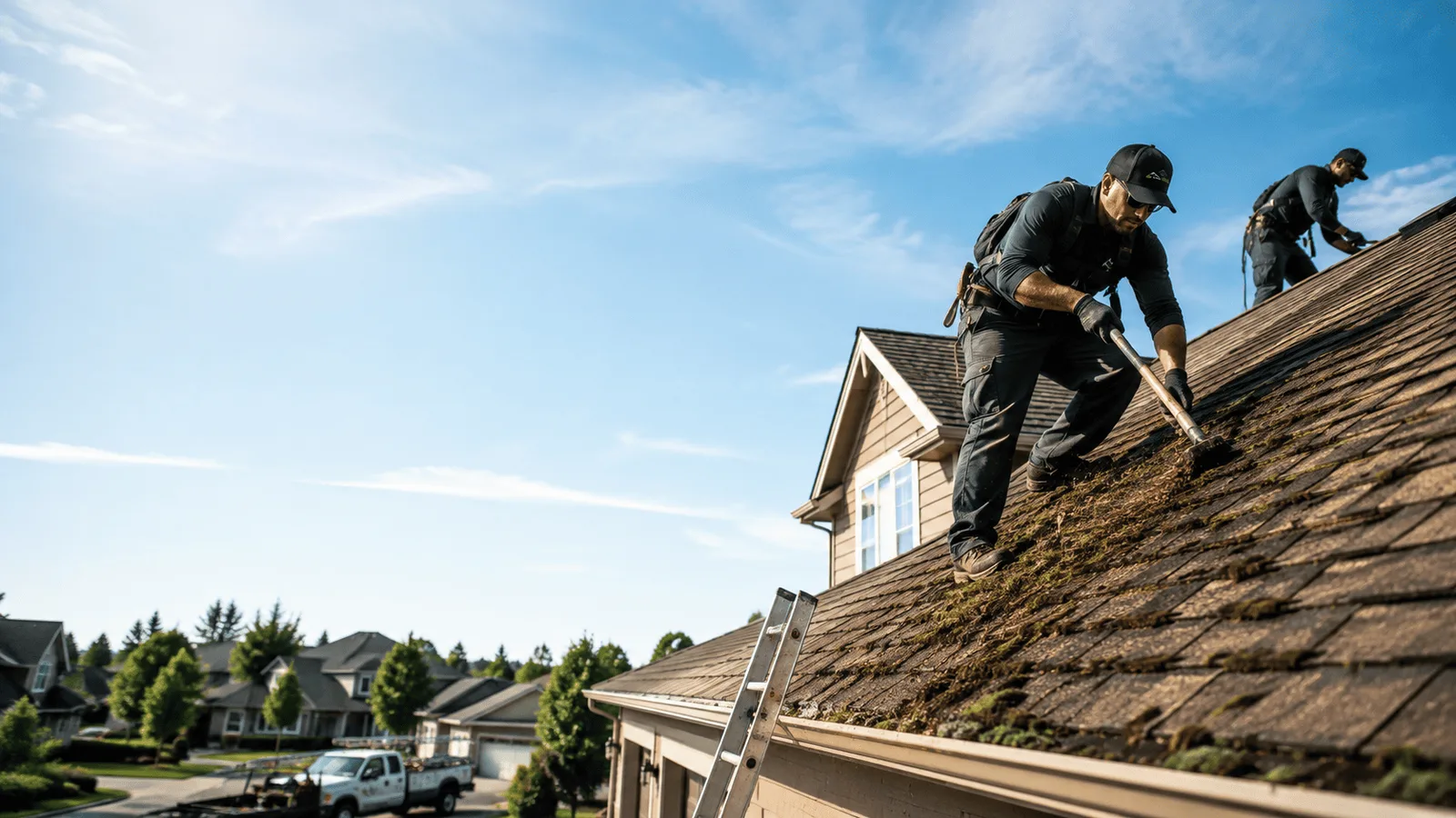 Roof Moss Removal in Dunn Center, ND near me